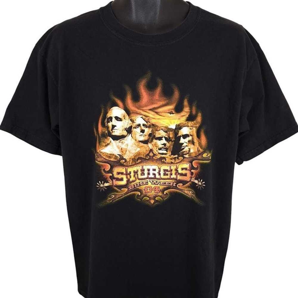 Vintage Vintage Sturgis T Shirt Mens Size Large B… - image 1