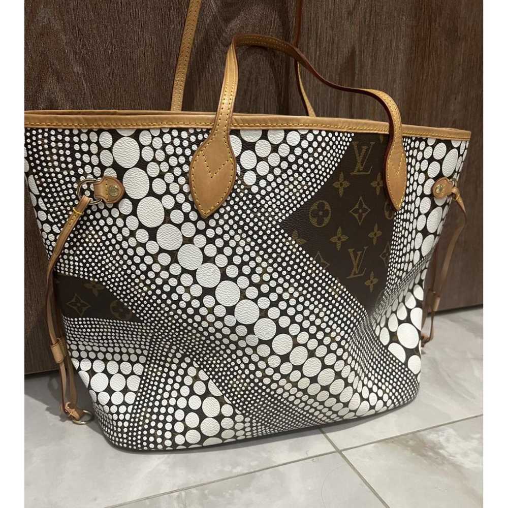 Louis Vuitton x Yayoi Kusama Leather handbag - image 2