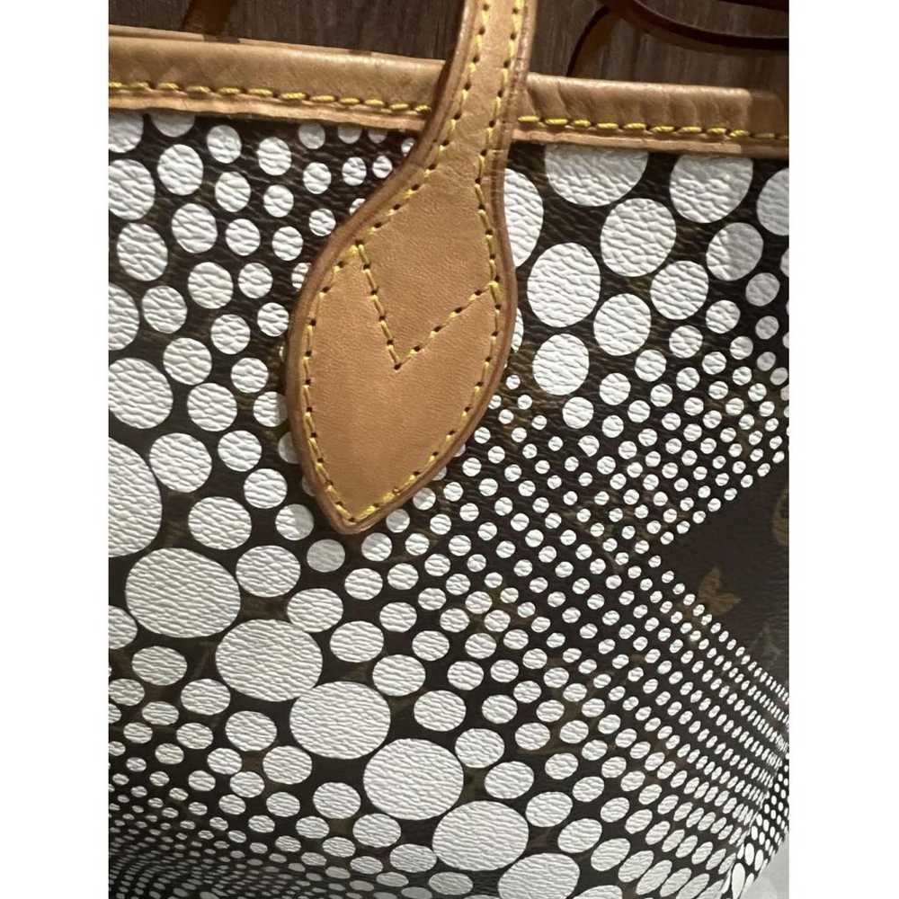 Louis Vuitton x Yayoi Kusama Leather handbag - image 4