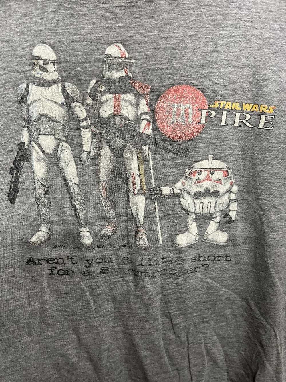 M.M. Nyc Faded Star Wars Empire M&M Promo T-shirt… - image 3