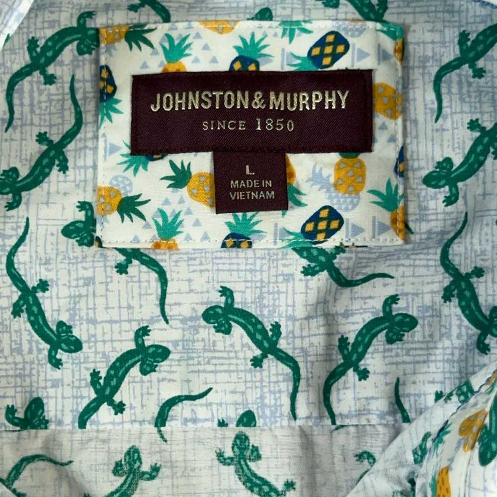 Johnston & Murphy Johnston & Murphy Shirt White G… - image 4