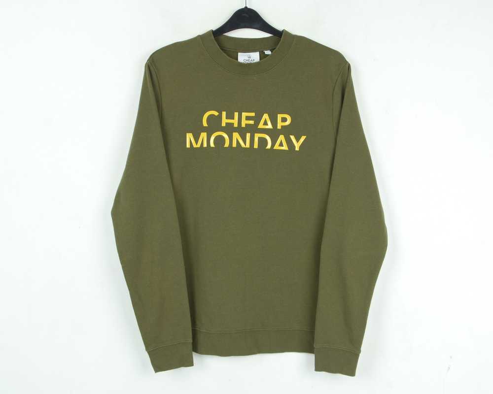 Cheap Monday M Spliced Jumper Pullover Sweatshirt - image 1