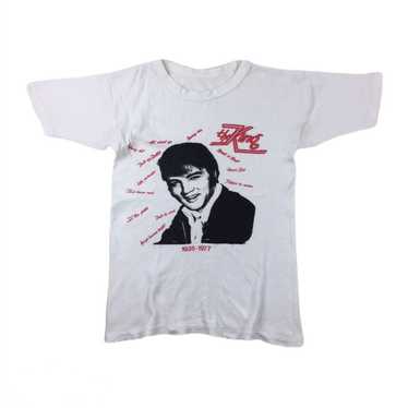 Band Tees × Vintage Rare!! 80’s Elvis Presley all… - image 1