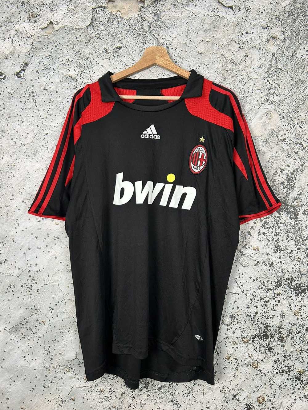 Adidas × Soccer Jersey × Vintage Adidas AC Milan … - image 1