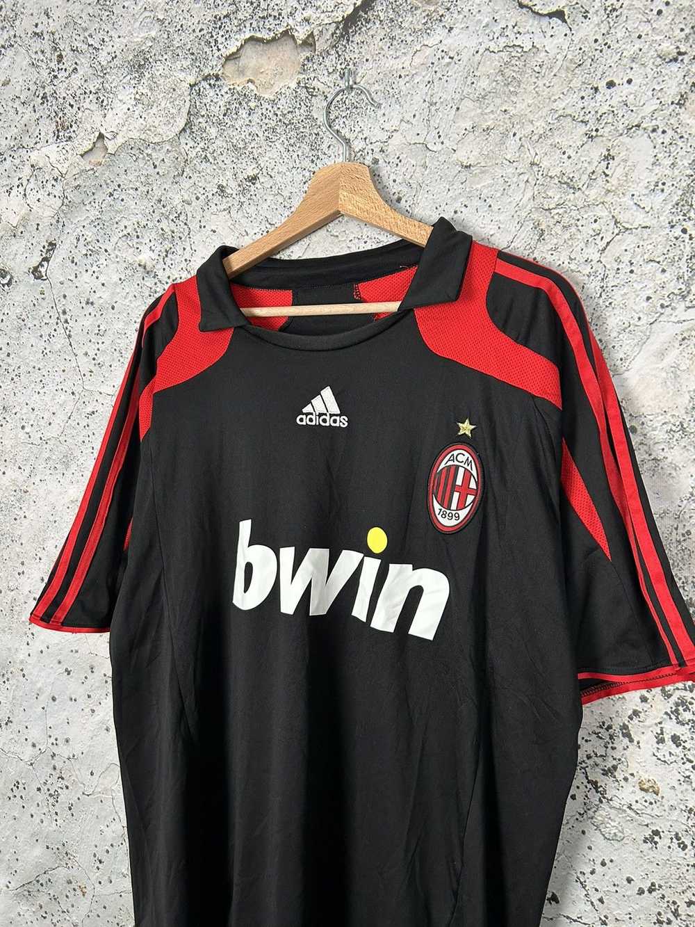 Adidas × Soccer Jersey × Vintage Adidas AC Milan … - image 2