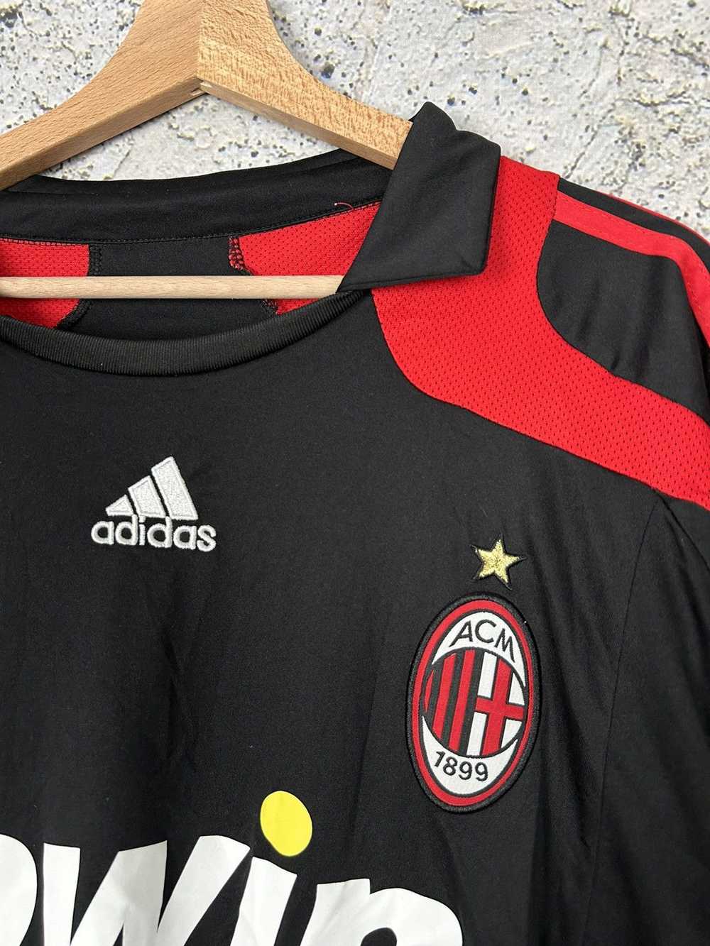 Adidas × Soccer Jersey × Vintage Adidas AC Milan … - image 3