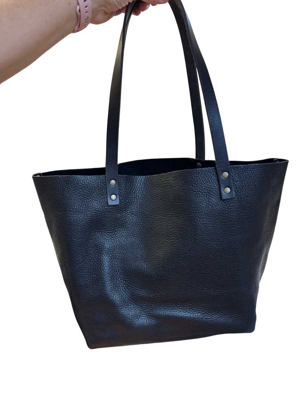 Portland Leather 'Almost Perfect' Leather Tote Bag - image 6