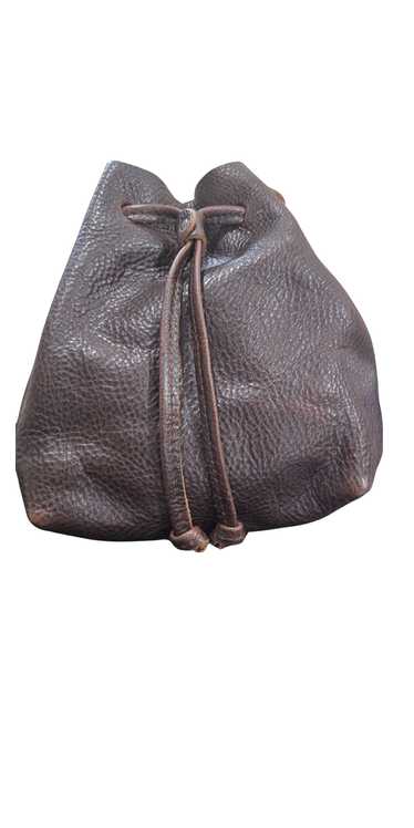 Portland Leather Bucket Bag