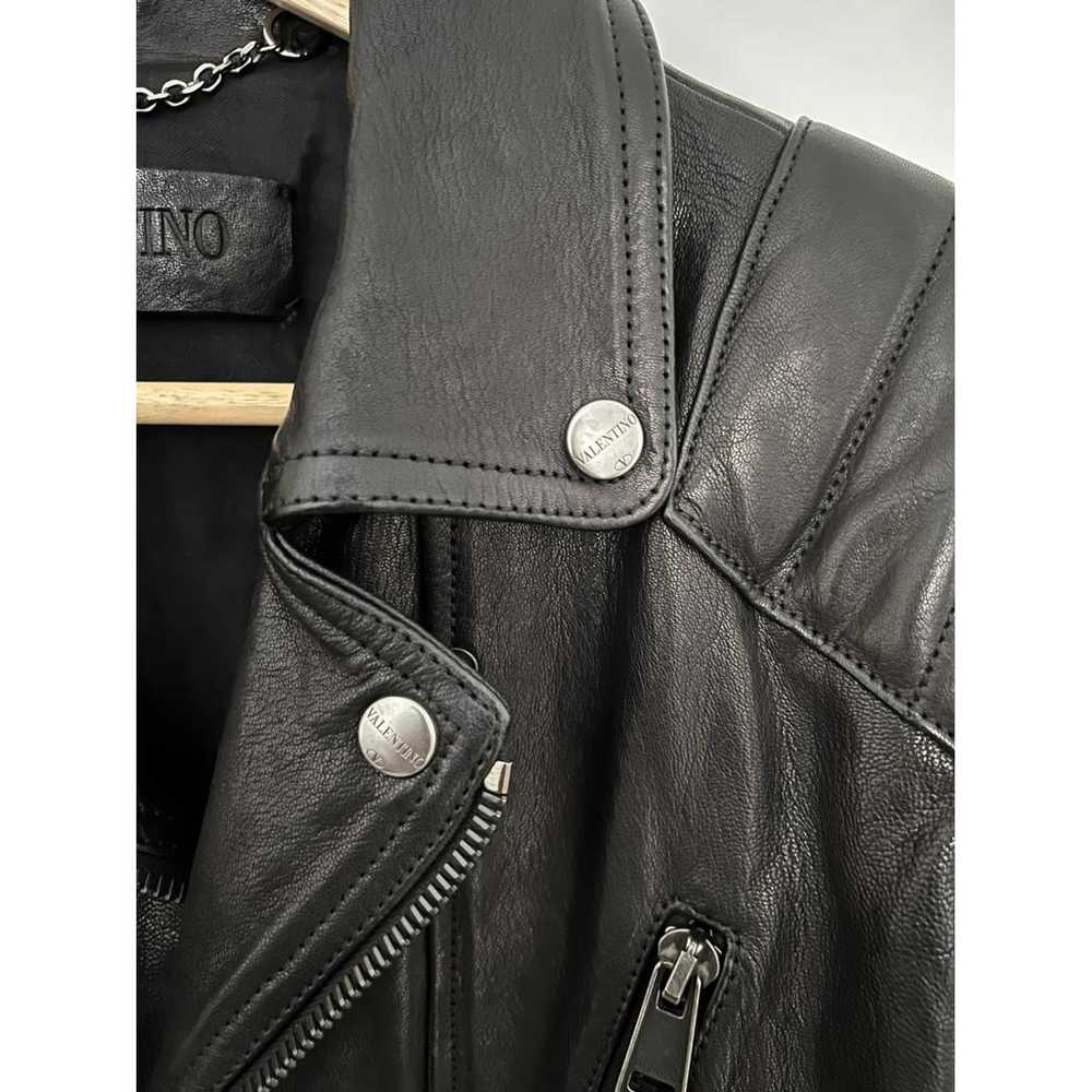 Valentino Garavani Leather jacket - image 4