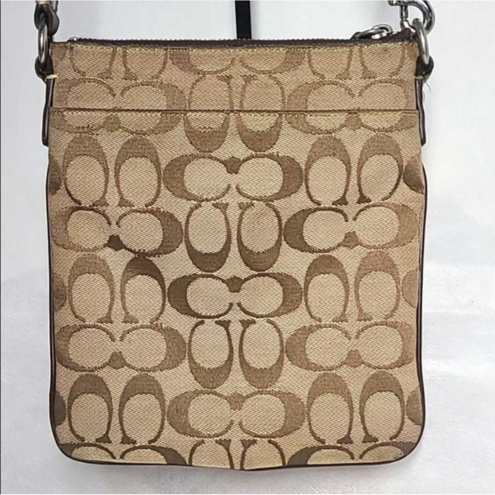 Coach Canvas Courier Crossbody handbag - image 2