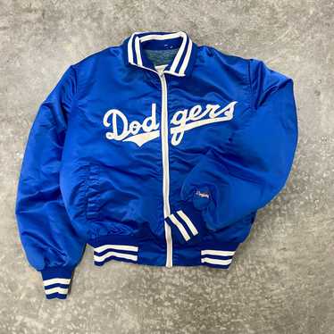 Los Angeles Dodgers Danny Goodman Starter authentic Jeff Hamilton 90s Varsity Satin Jacket