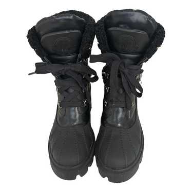 Moncler Leather snow boots - image 1