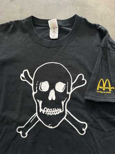 Rare × Vintage Vintage McDonalds Skull 2000s Tshir