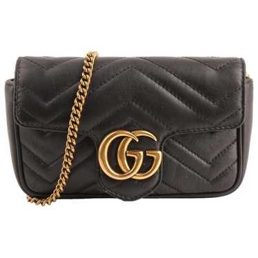 Gucci GG Marmont Flap leather handbag