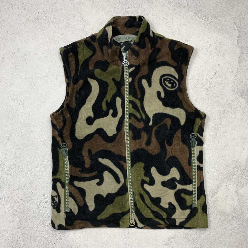 Maharishi Maharishi Camo Fleece Vest - image 1