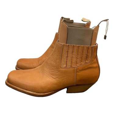 MM6 Leather western boots - image 1