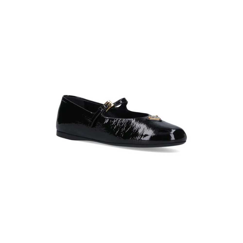 Prada Leather ballet flats - image 2