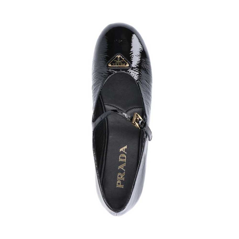 Prada Leather ballet flats - image 3