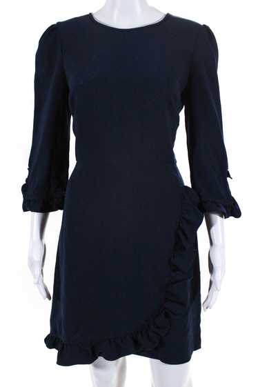 Shoshanna Womens Blue Navy Mariana Dress Size 10 … - image 1