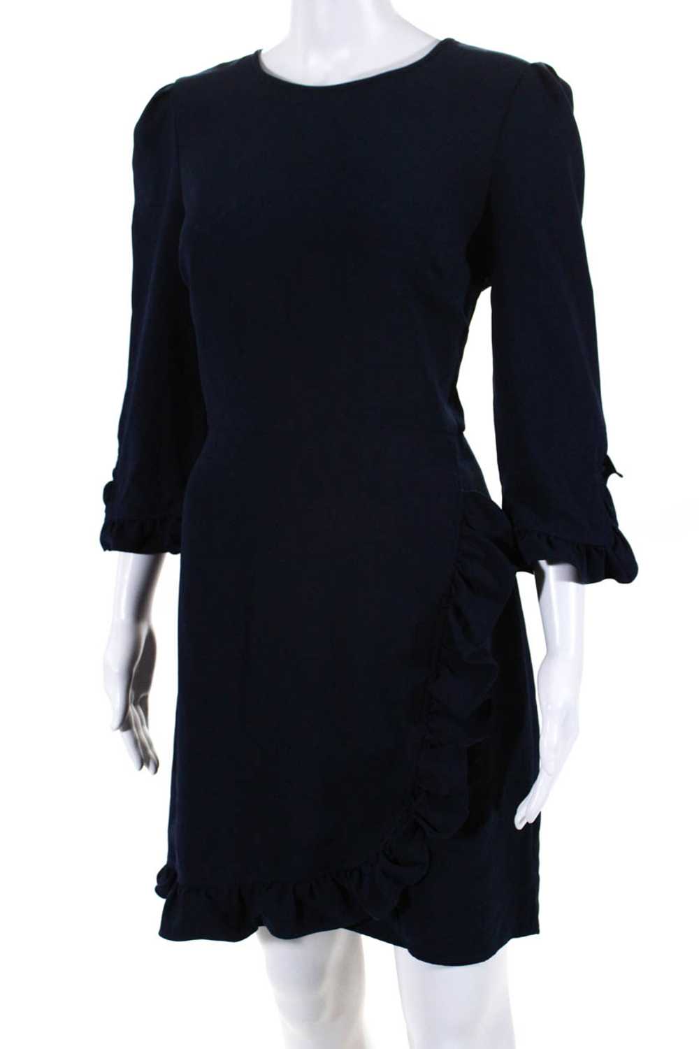 Shoshanna Womens Blue Navy Mariana Dress Size 10 … - image 2