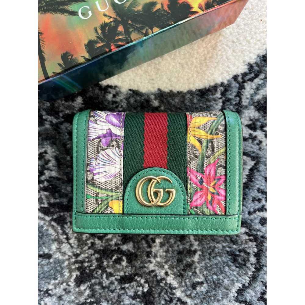 Gucci Ophidia leather card wallet - image 2