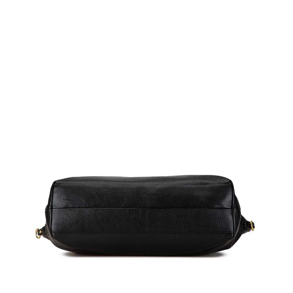 Black Ferragamo Medium Calfskin Mika Convertible … - image 3