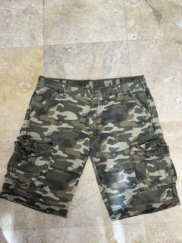 Levi's Men's Levi's Gray Camo Cargo Shorts Size 40