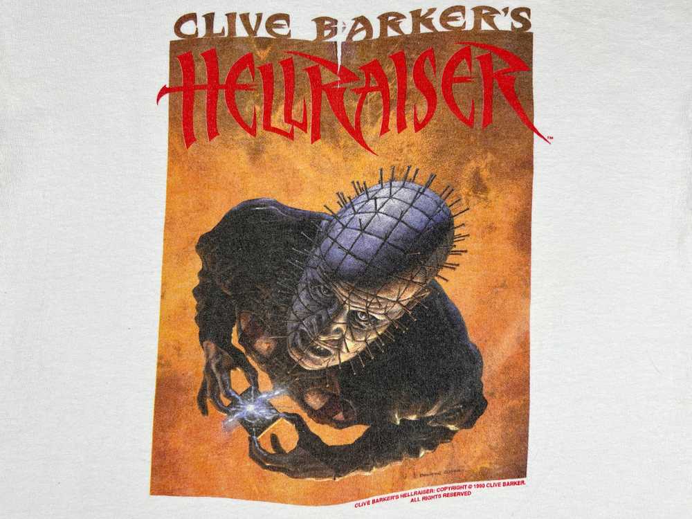 VTG '90 CLIVE BARKERS HELLRAISER T-SHIRT - image 2