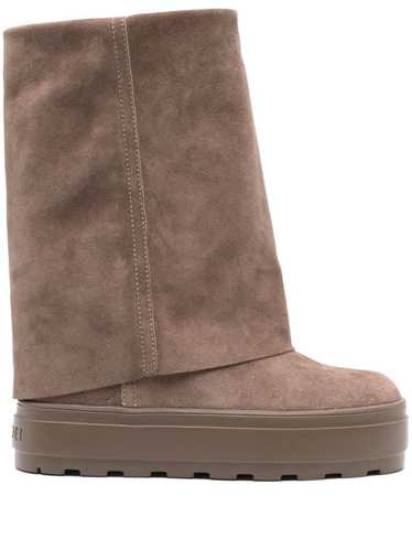 Casadei SUEDE DOUBLE-FACE BOOTS