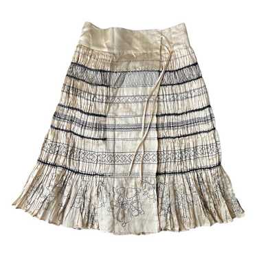 Dries Van Noten Silk mid-length skirt