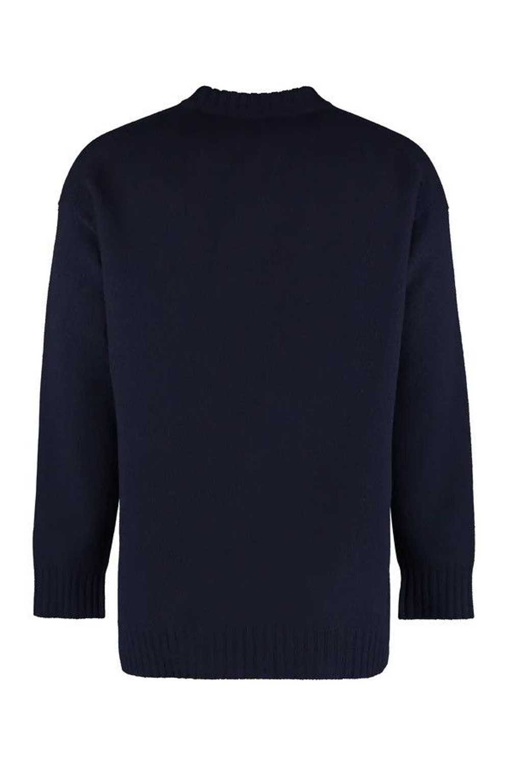 Jil Sander Navy Virgin Wool Sweater - image 2