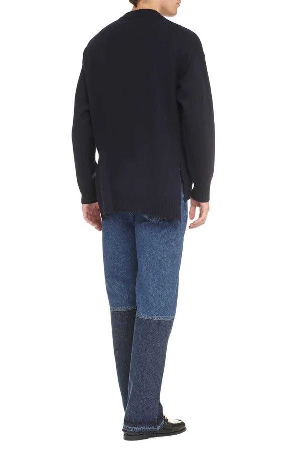 Jil Sander Navy Virgin Wool Sweater - image 3