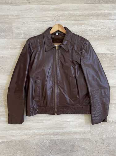 Sears × Vintage 80s Sears Leather Jacket