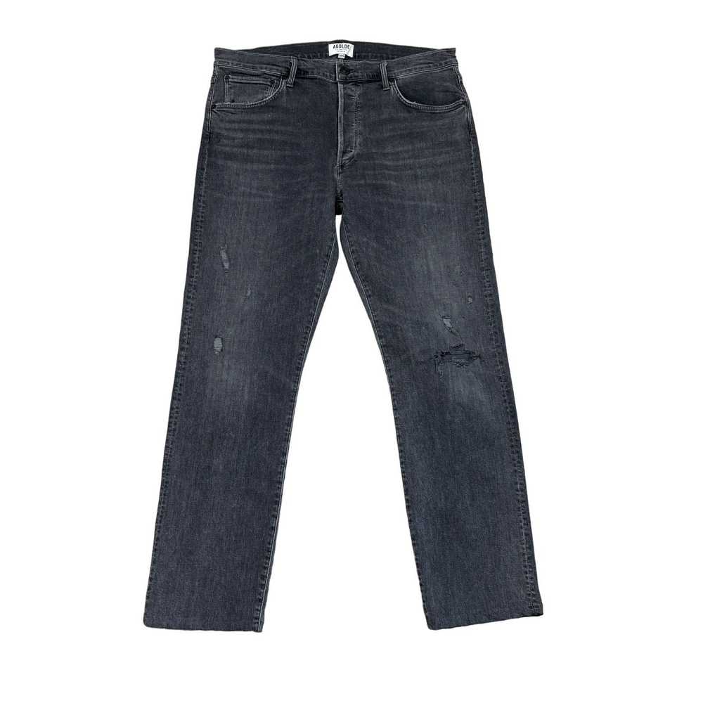 Agolde Agolde Super Skinny in Bowery Distressed J… - image 1