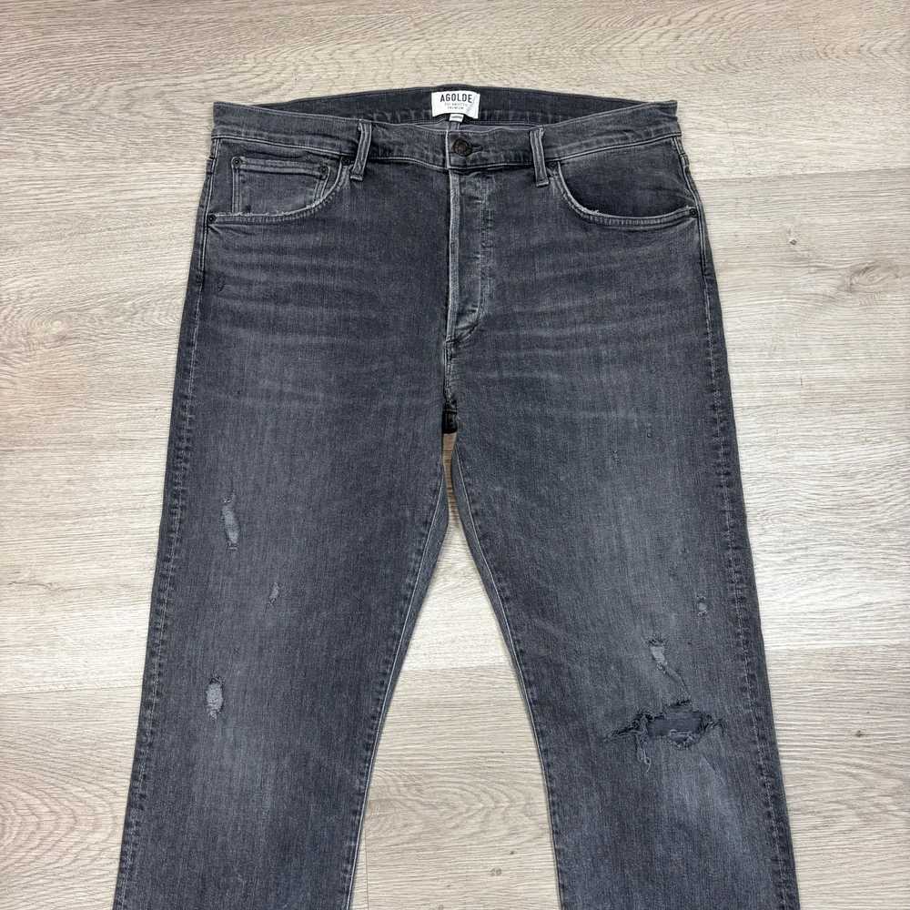 Agolde Agolde Super Skinny in Bowery Distressed J… - image 2