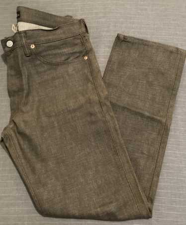 RRL Ralph Lauren Olive Limited Edition Slim Fit Je