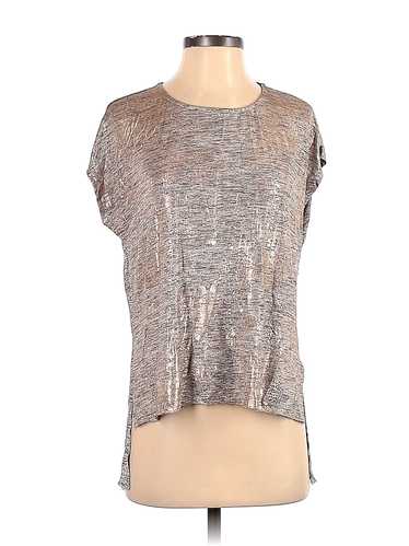 Dantelle Women Silver Short Sleeve T-Shirt XS