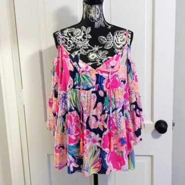 Lilly pulitzer alanna dress xl hotsell