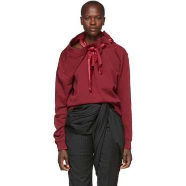 Y/Project Scarf Detail Sweatshirt Bordeaux Red Si… - image 1