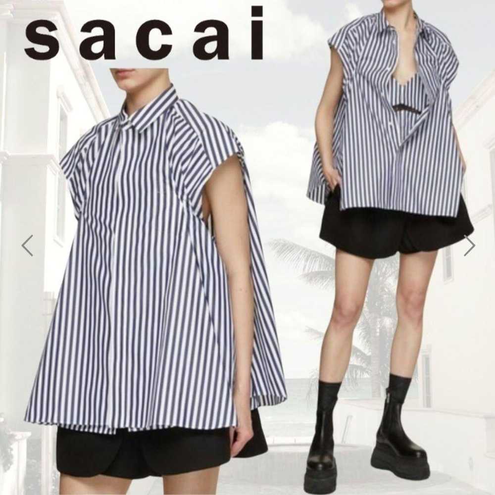 sacai Striped Shirt - image 7