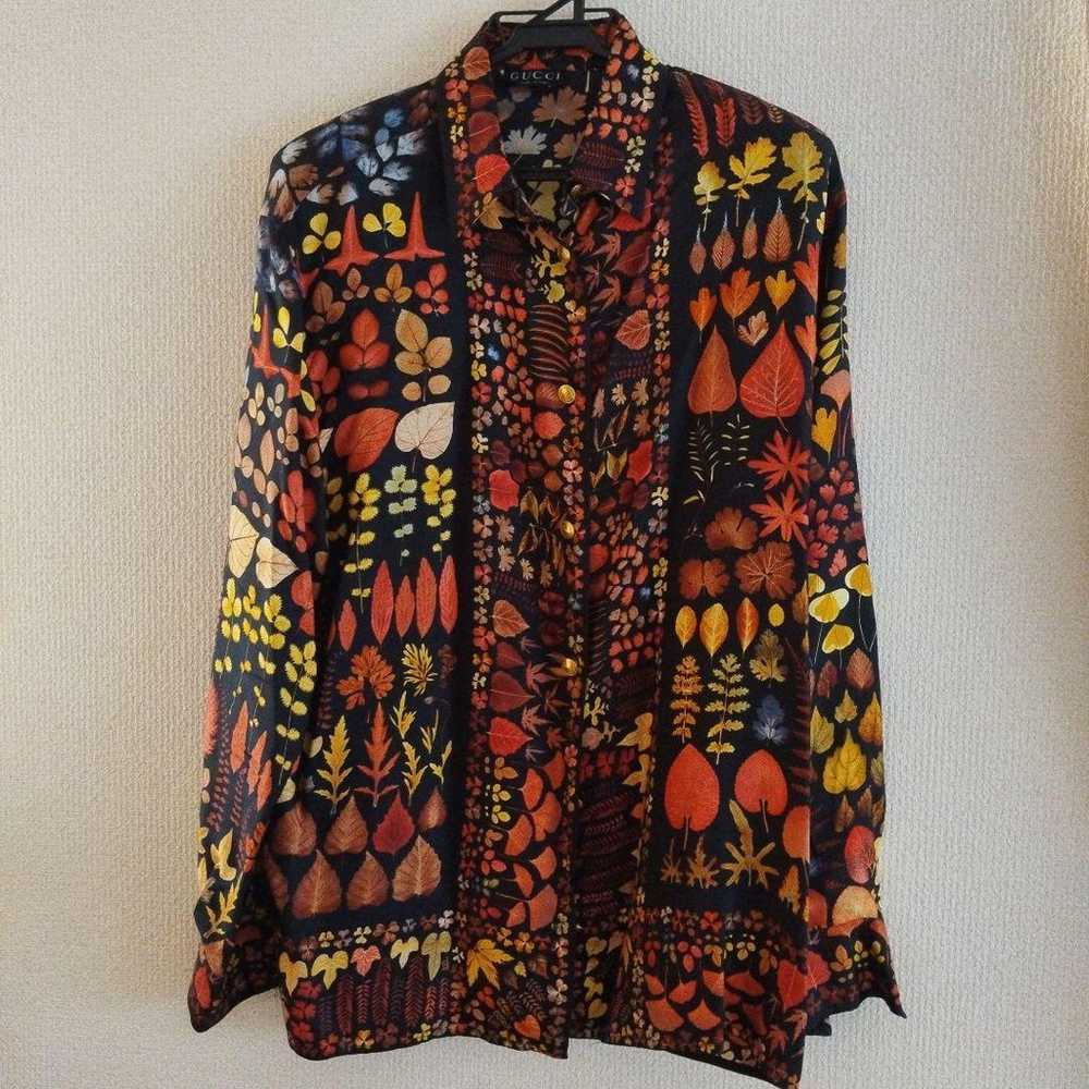 GUCCI blouse, 100% silk, made in Italy, excellent… - image 1