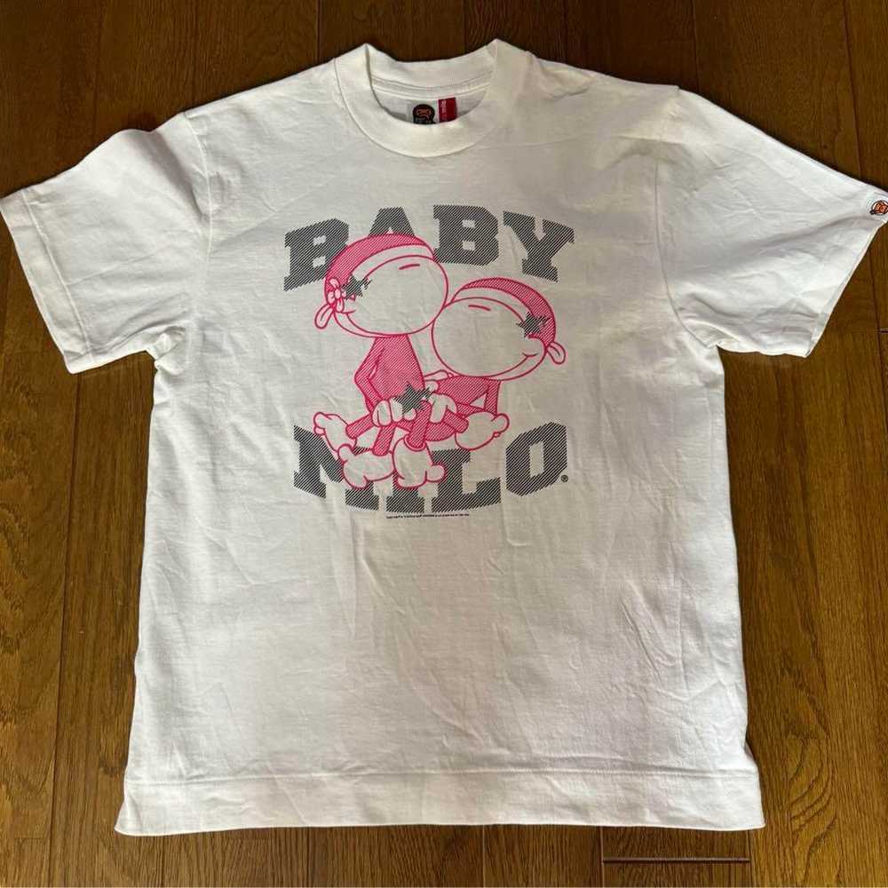 【Rare】A Bathing Ape Milo & Lisa T-shirt - image 1