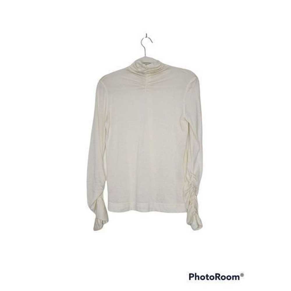 Arkis cashmere silk mock top - image 2