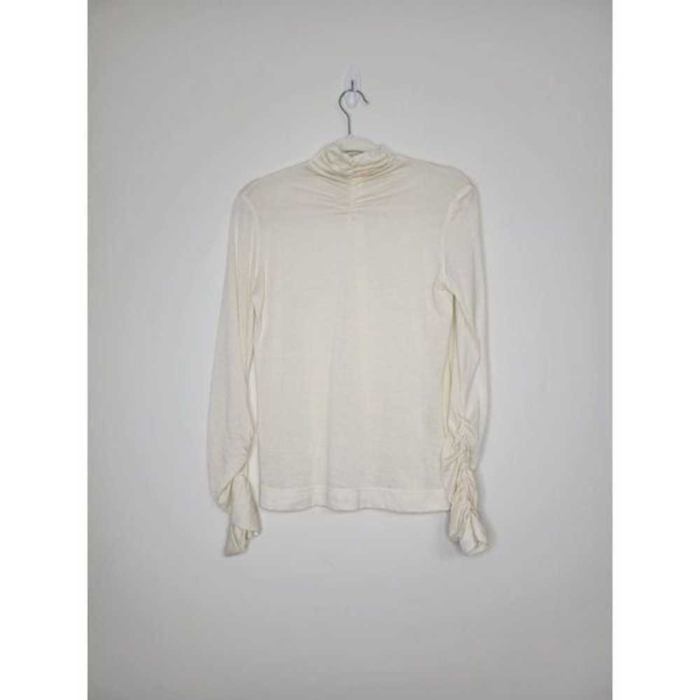 Arkis cashmere silk mock top - image 3