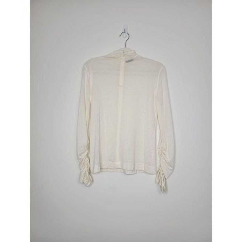 Arkis cashmere silk mock top - image 4