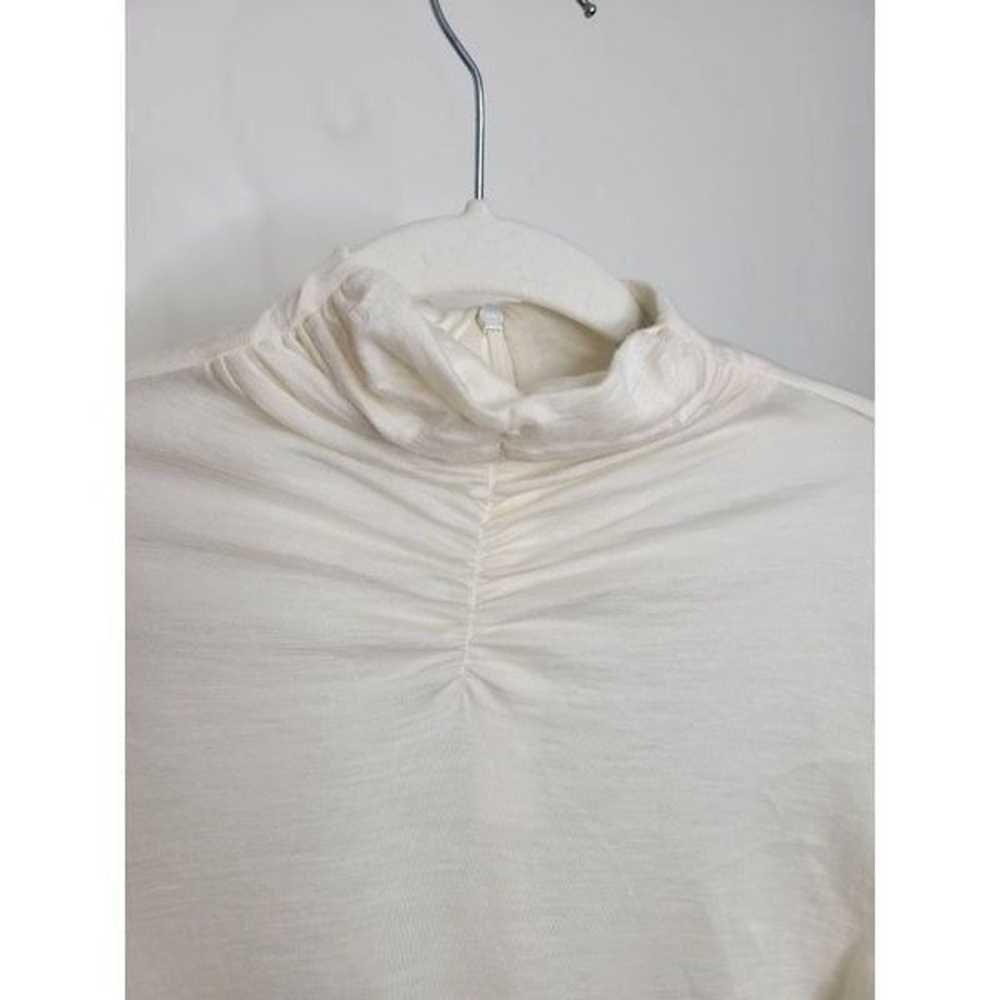 Arkis cashmere silk mock top - image 6