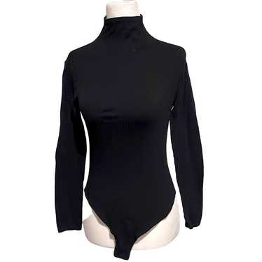 Deals Wolford Lace Pearl Mockneck Bodysuit