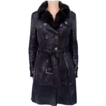 ジャケット・アウター ARMANI EXCHANGE - sheepskin flare coat 0400021834494_NAVY?wid=600&hei