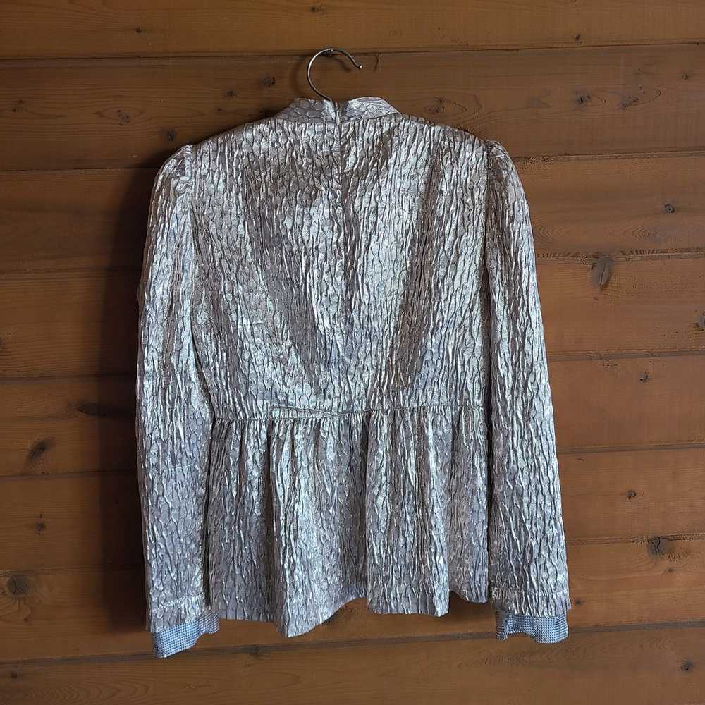 Rachel Comey Bar Textured Top in Champagne Size 4… - image 3