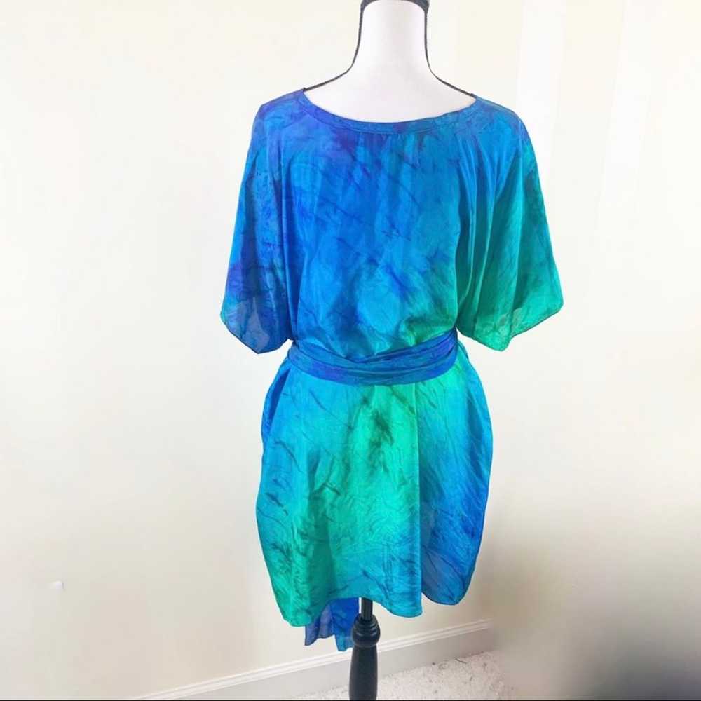 CB Designs Hand-Dyed Silk Kimono Set - image 5